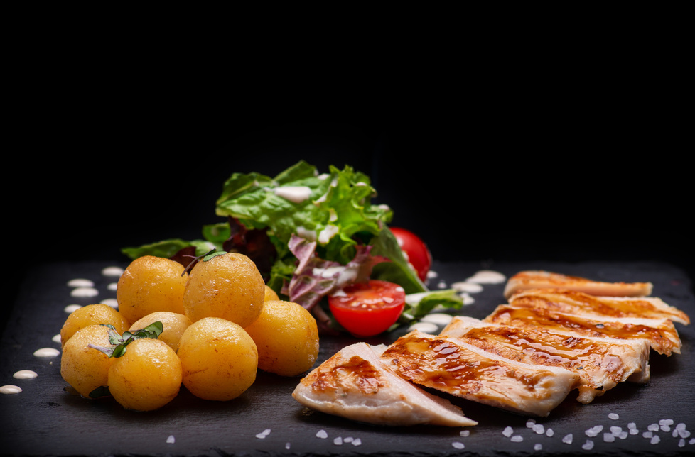 Close-up of a Gourmet Dish